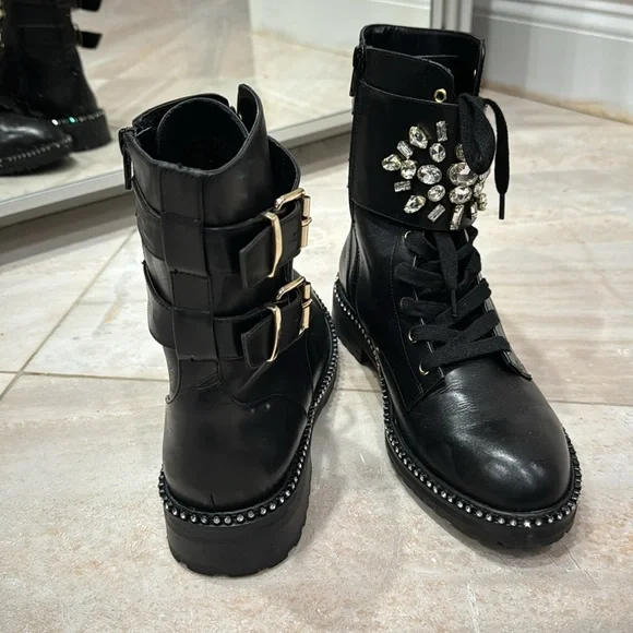 Kurt Geiger crystal boots - Picture 4 of 7